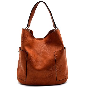 ZG00012-LP Side Pocket 2 in 1 Tall Hobo