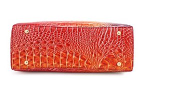2- In1 Tie-Dye Croc -V- Emblem Bucket - Shoulder Handbag with Wallet