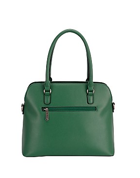 DESIGNER DAVID JONES CROC TRIM DOME SATCHEL