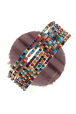 BEADED ROUND BRACELET