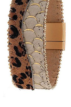 MIXED ANIMAL PATTERN BRACELET