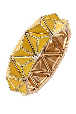 TRIANGULAR ACCENT BRACELET