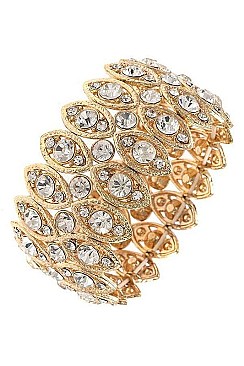 ELEGANT CRYSTAL GEM BRACELET