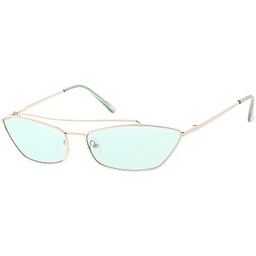 Pack of 12 Tinted Cat Eye Sunglasses