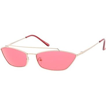 Pack of 12 Tinted Cat Eye Sunglasses