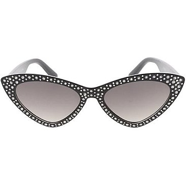 Pack of 12 Framed Cat Eye Sunglasses