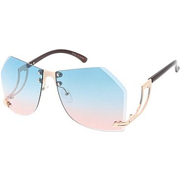 Pack of 12 Unique Colorful Sunglasses