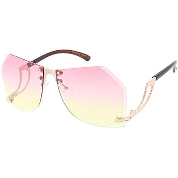 Pack of 12 Unique Colorful Sunglasses