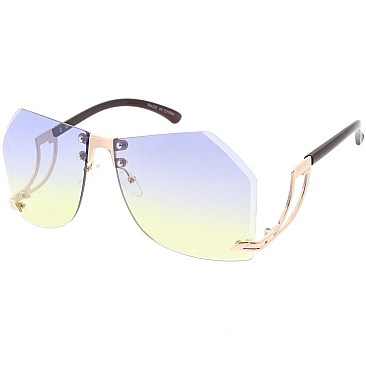 Pack of 12 Unique Colorful Sunglasses