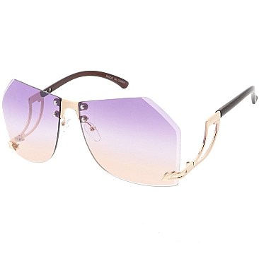 Pack of 12 Unique Colorful Sunglasses