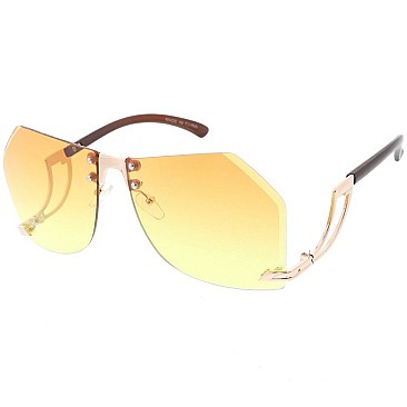 Pack of 12 Unique Colorful Sunglasses