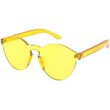 Pack of 12 Colorful Simple Sunglasses