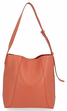 David Jones Bucket 2 in one Shoulder Handbag