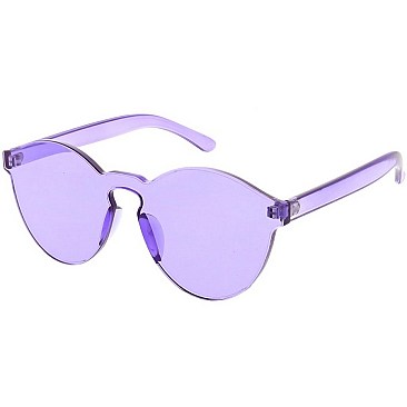 Pack of 12 Colorful Simple Sunglasses