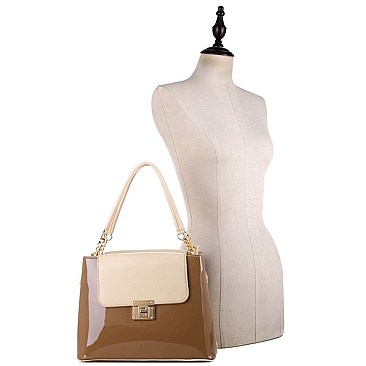 3 COMPARTMENT SHOULDER BAG