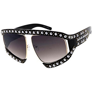 Pack of 12 Fashion Statement Pearl Sunglasses
