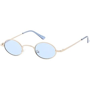 Pack of 12 Round Temple Frame Sunglasses