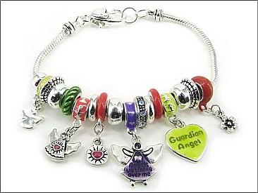 PD ANGLE CHARM CASTING BRACELET