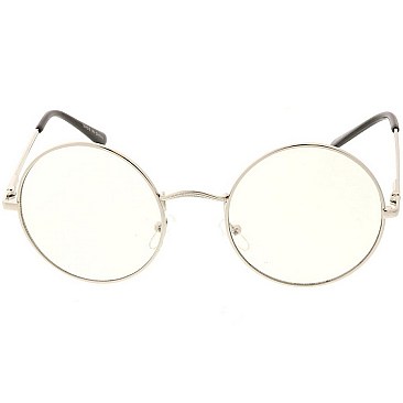 Pack of 12 Trendy Clear Eyeglasses