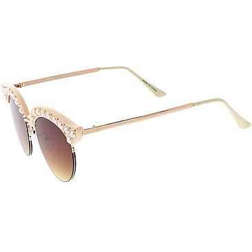 Pack of 12 Classic Studded Sunglasses