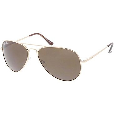 Pack of 12 Fashion Jolie Rose Aviator Sunglasses