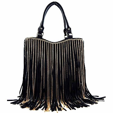 Fringe Fashion Chained Bag