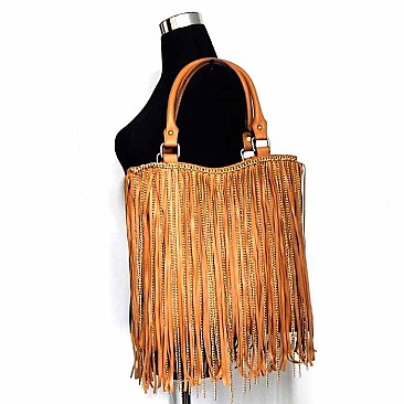 Fringe Fashion Chained Bag