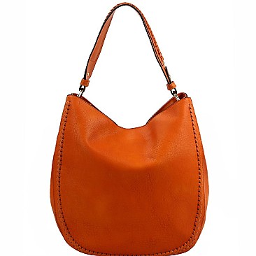 Quality Braid Accent Bucket Hobo MH-BAD0007