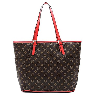 Signature Shopper Monogram Tote