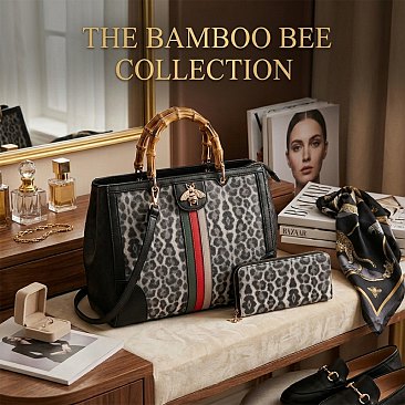 bamboo handle satchel