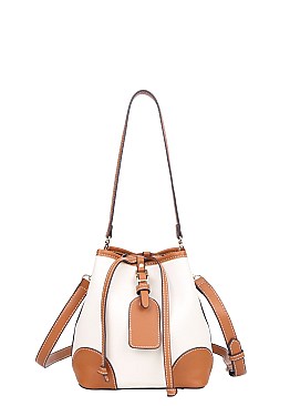 Drawstring Bucket Shoulder Bag