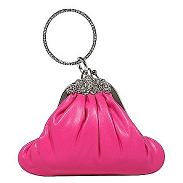 WRISTLET RING EVENING BAG