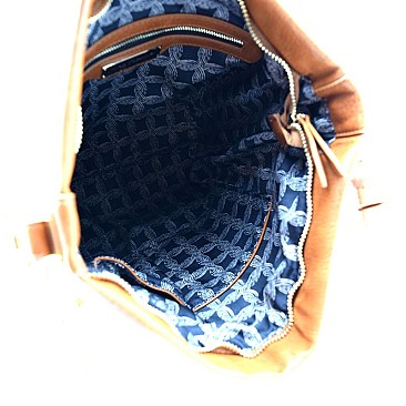 BGT47419-LP Miztique Studded Side Crossbody Hobo