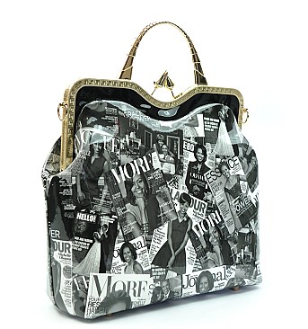 Michelle Obama Top Quality 2 pcs set Handbags