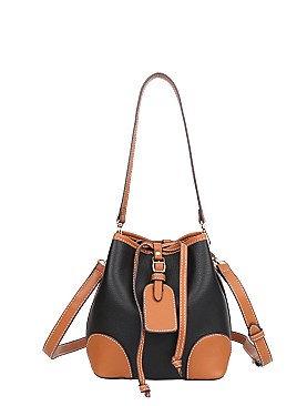 Drawstring Bucket Shoulder Bag