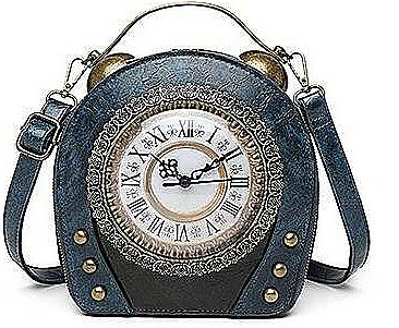 Real Working Clock Shoulder & Satchel Handbags