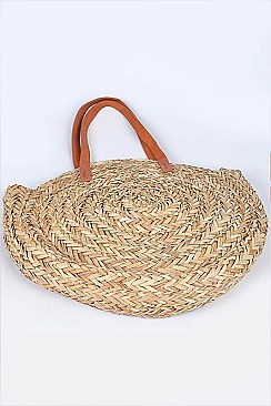 Raffia Spiral Large Tote