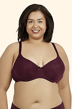 PACK OF 6 PIECES COMFY FULL CUP DD CUP BRA, WIDE STRAP