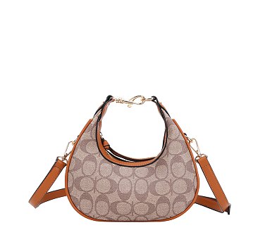 Oval Monogram Satchel / Cross-body Bag