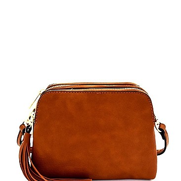 Tassel Accent 5-Compartments Cross Body MH-BS2070