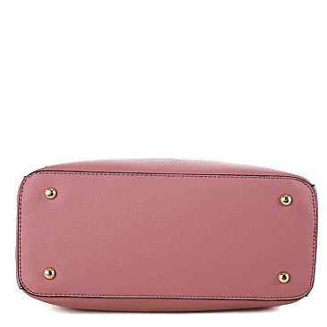 Classy Multi-Compartment 2-Way Satchel MH-BS3366