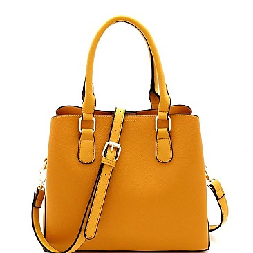 Classy Multi-Compartment 2-Way Satchel MH-BS3366