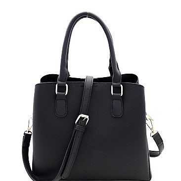 Classy Multi-Compartment 2-Way Satchel MH-BS3366