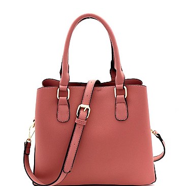 Classy Multi-Compartment 2-Way Satchel MH-BS3366