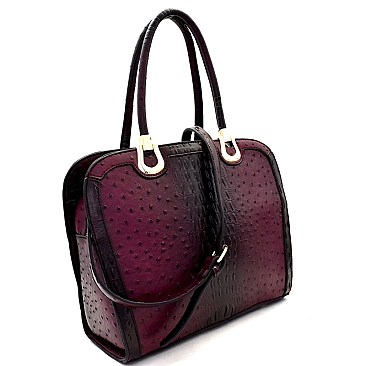 Hot Ostrich Embossed Satchel MH-BW1956