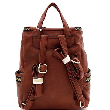 Multi-Pocket Fashion Backpack Wallet SET