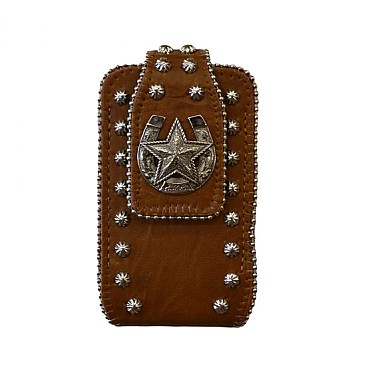 Western Horseshoe Cell Phone Case