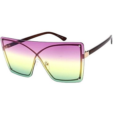 Pack of 12 Shield Sunglasses