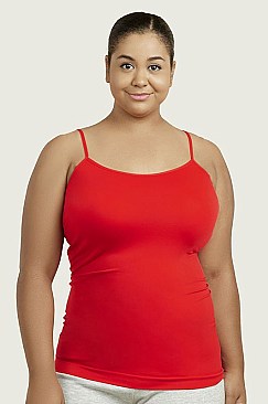 PACK OF 6 PIECES LADIES CAMISOL PLUS SIZE MUCM100X