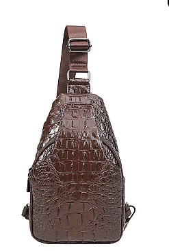 Croc Sling Backpack / Cross-Body